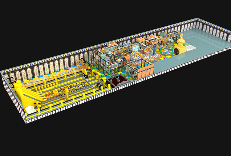 Preparatory work for children’s amusement park