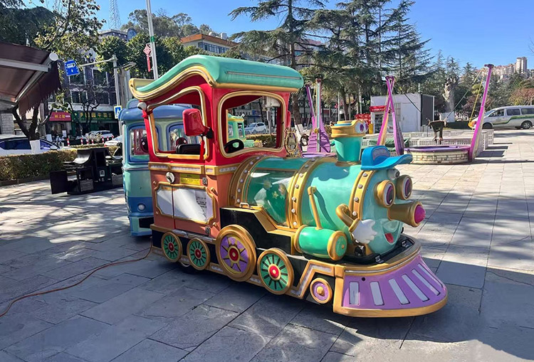 Preparatory work for children’s amusement park