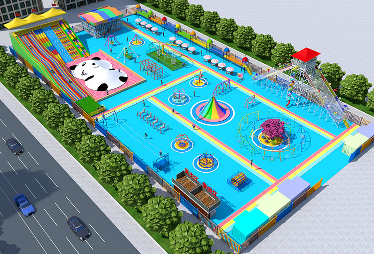 Planning for a 5,000-Square-Meter Non-Powered Amusement Park in Vietnam