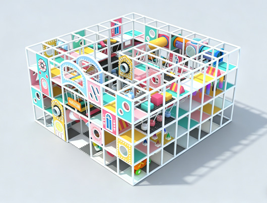 HJJ018 Musical Maze outdoor playground equipment