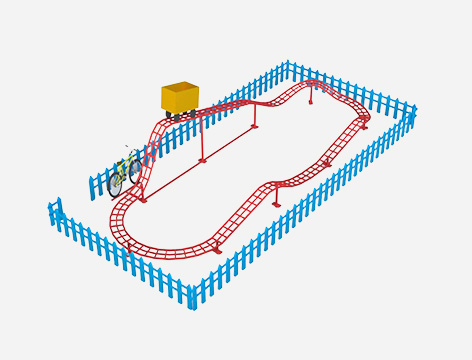 Preparatory work for children’s amusement park