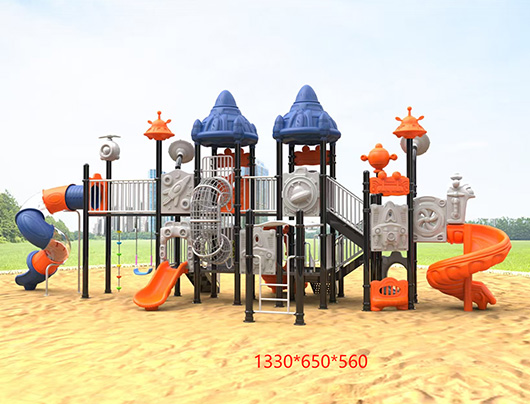 Plastic combination slide