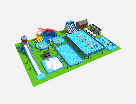 Dragon Head Water Slide