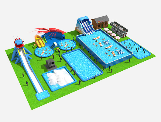 Dragon Head Water Slide