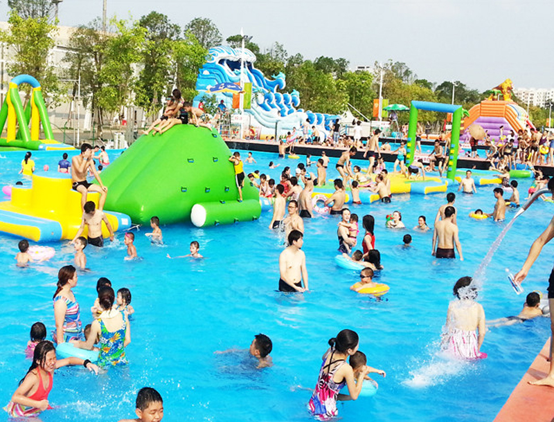Dragon Head Water Palyground Slide