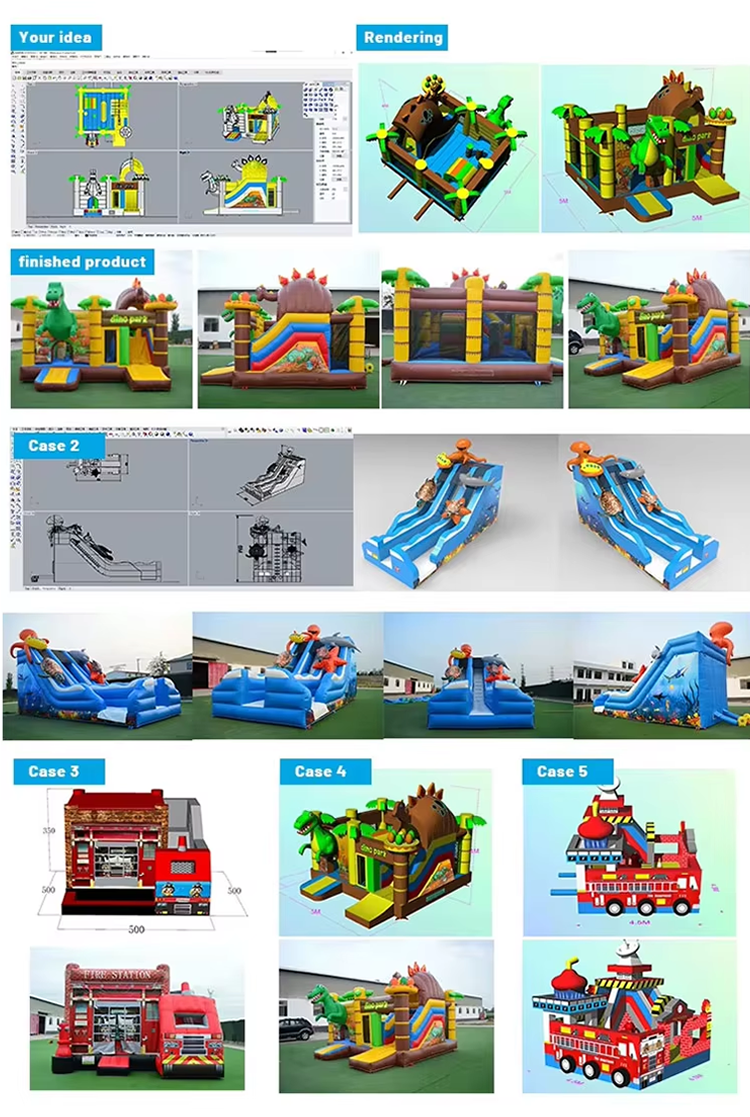 Inflatable Water Palyground Slide