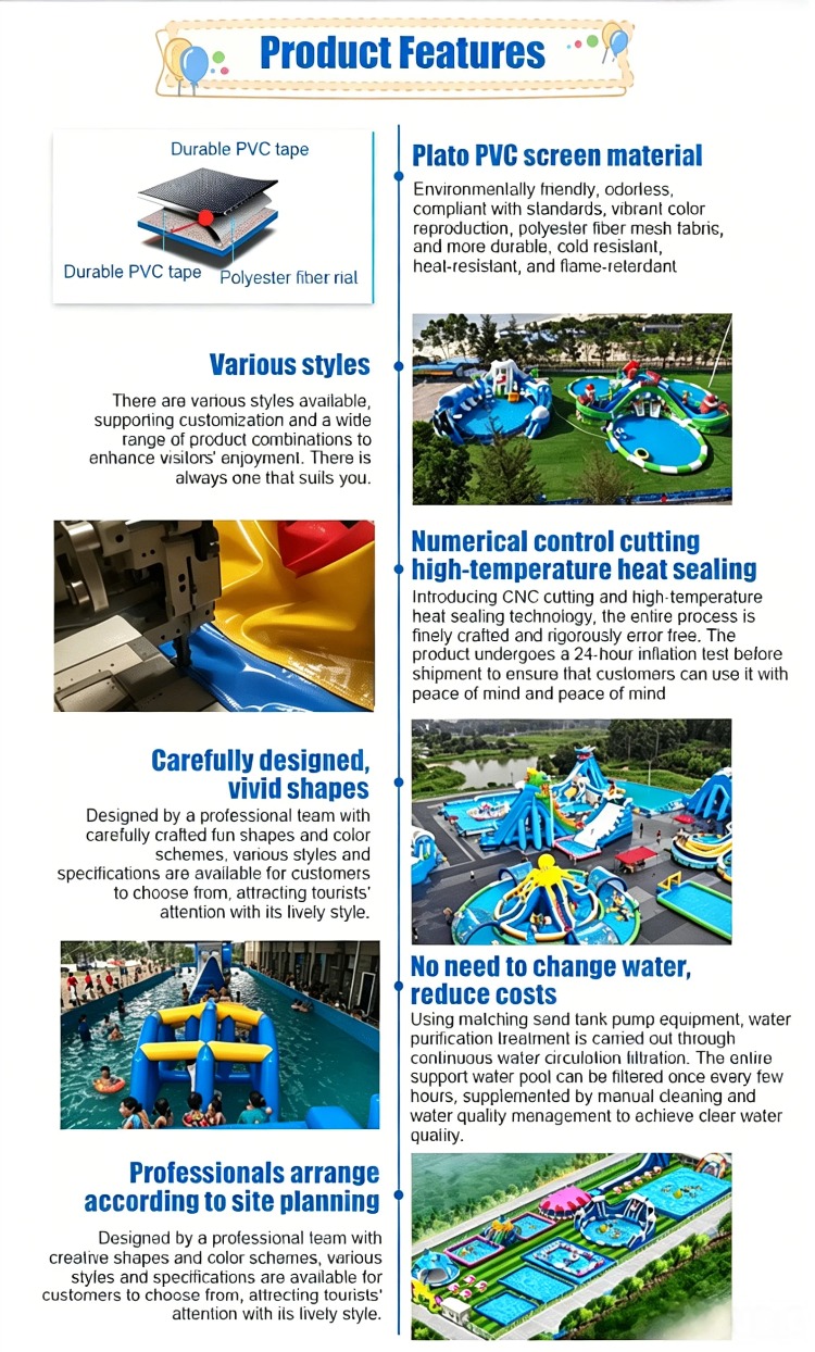 Inflatable Water Playground Slide