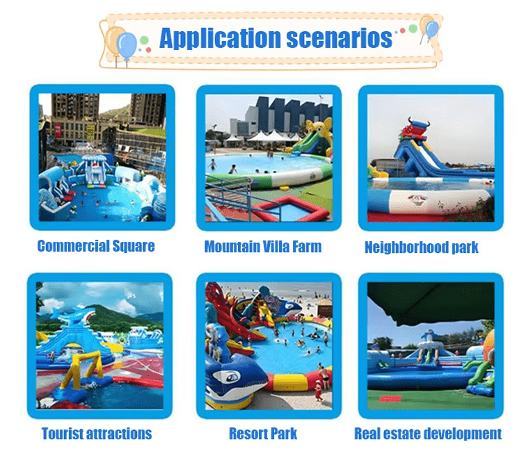 Inflatable Water Playground Slide