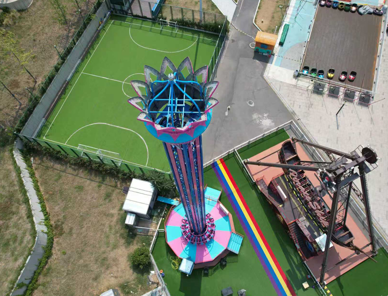 30m Crown Drop Tower Rides