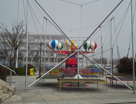 4-Person Children’s Bungee Trampoline