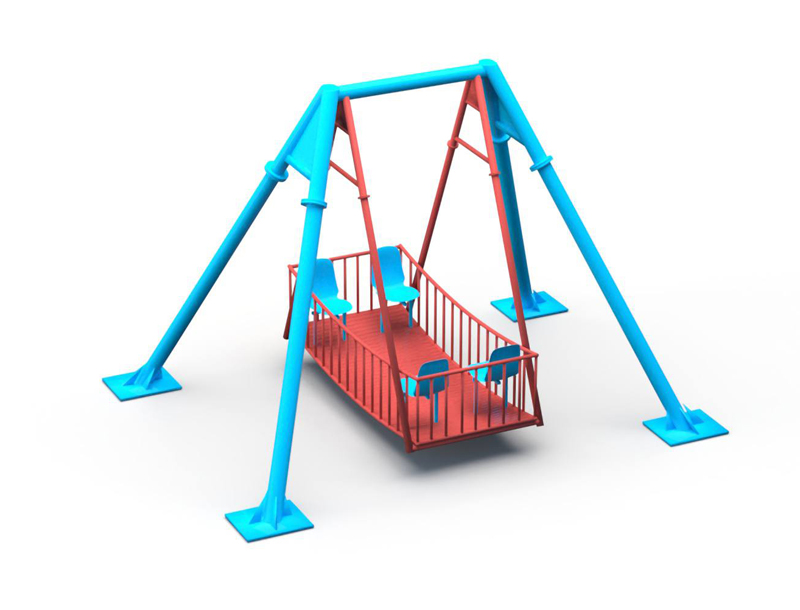 Mini Pirate Ship Outdoor Amusement Equipment