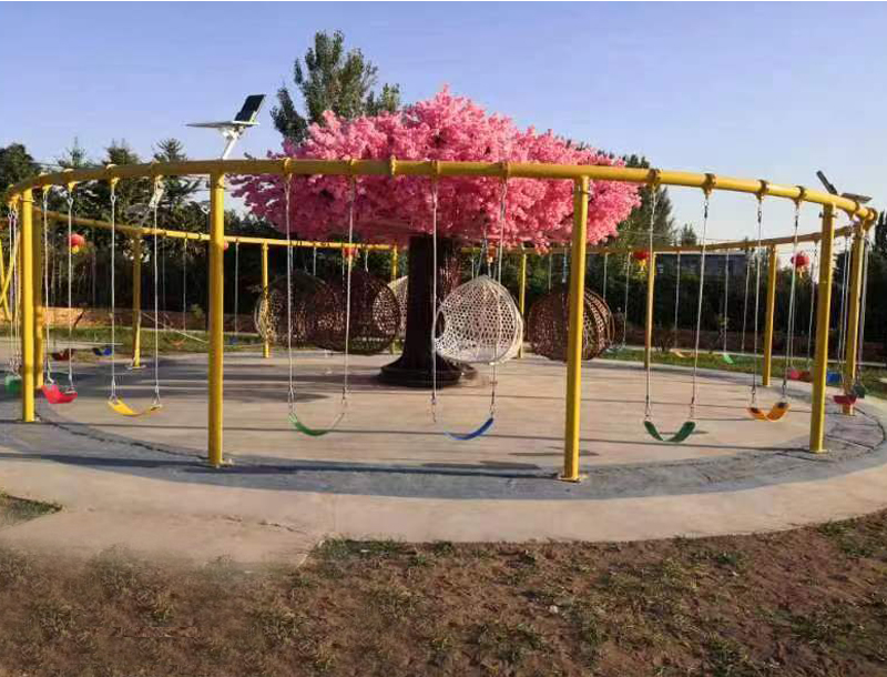 Round Swing Set
