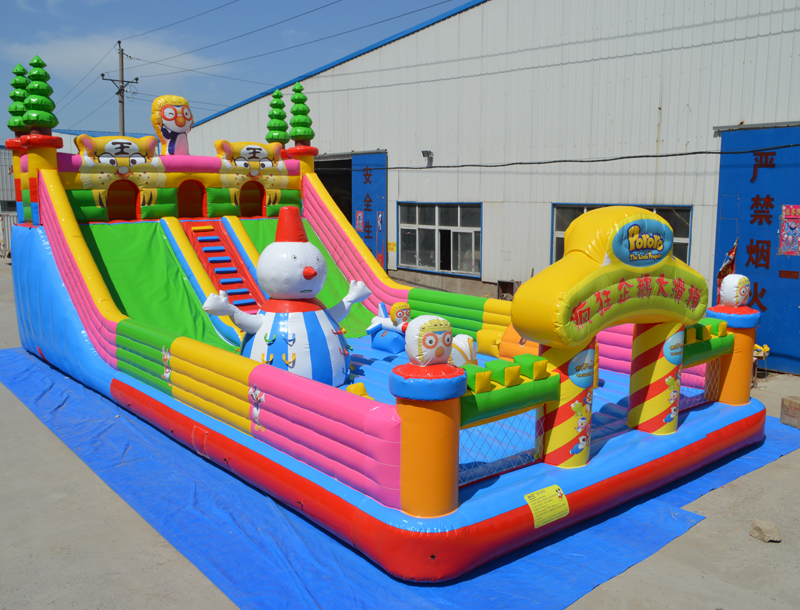Pororo-Themed Inflatable Castle