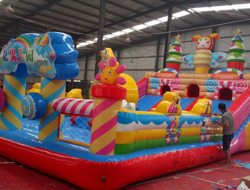 Candy Land Inflatable Castle