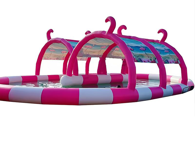 Water Park Inflatable Pool with Sunshade