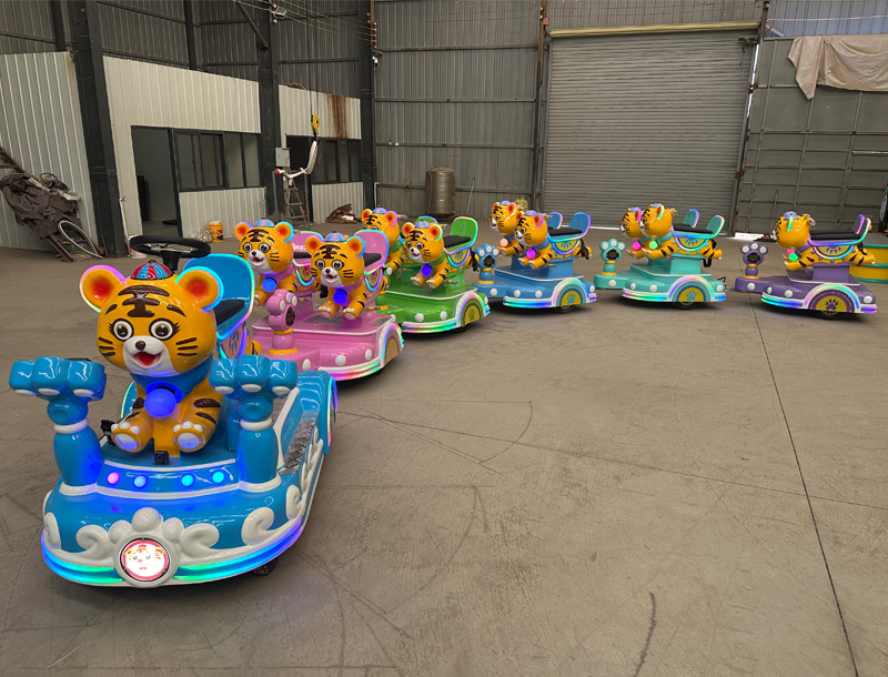 Tiger Brings Wealth Park Children's Trackless Train