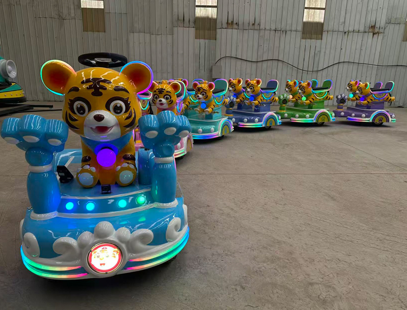 Tiger Brings Wealth Park Children's Trackless Train
