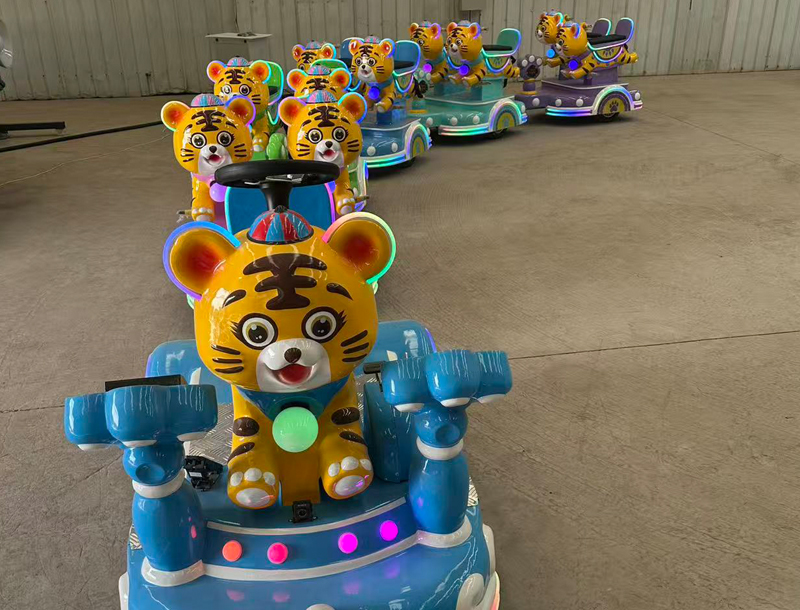 Tiger Brings Wealth Park Children's Trackless Train