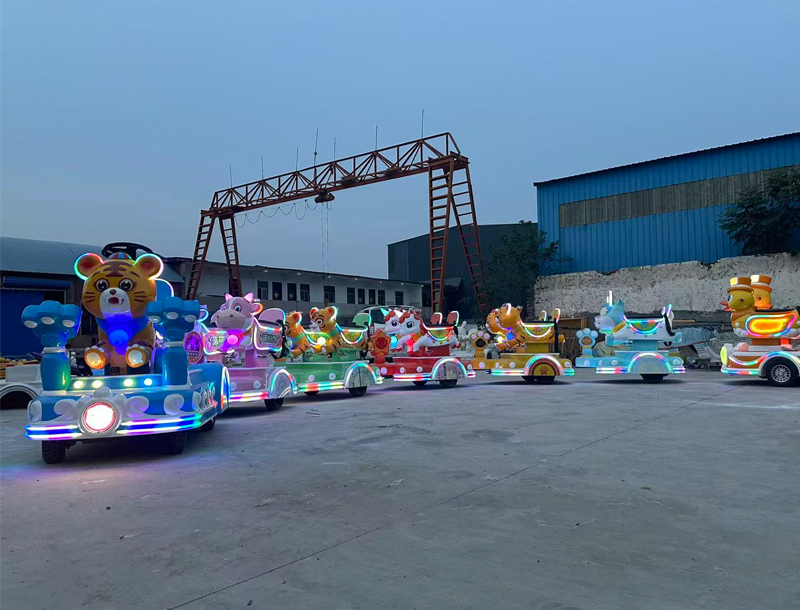 Tiger Brings Wealth Park Children's Trackless Train
