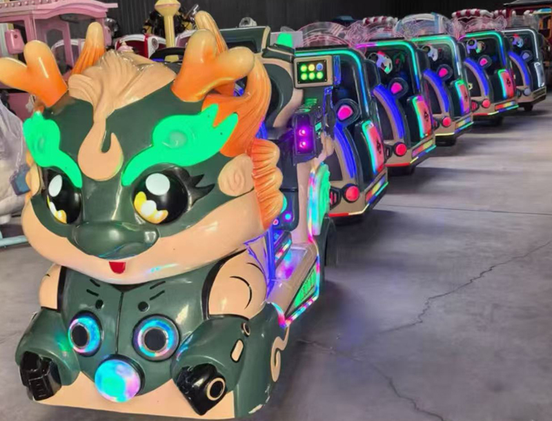 Dragon Soars for Fortune Park Children's Trackless Train