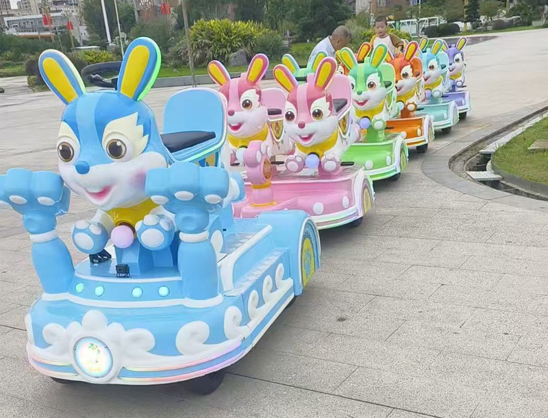 Money Rabbit Like Brocade Park Children's Trackless Train