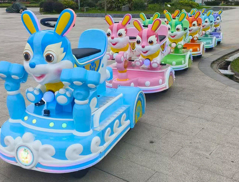 Money Rabbit Like Brocade Park Children's Trackless Train