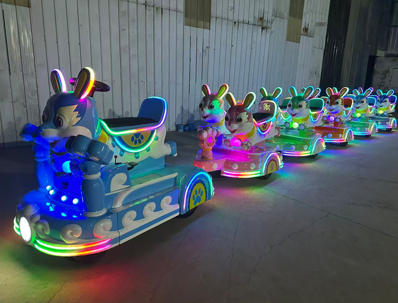 Money Rabbit Like Brocade Park Children's Trackless Train