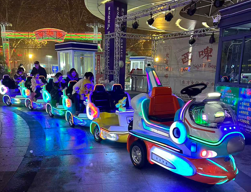 Spaceplane Park Children's Trackless Train