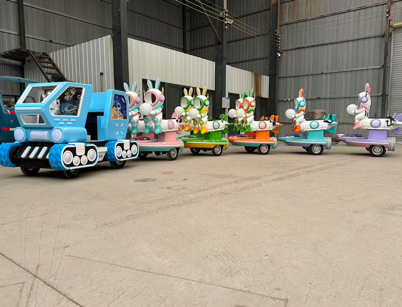 Space Rabbit Park Kids Trackless Train