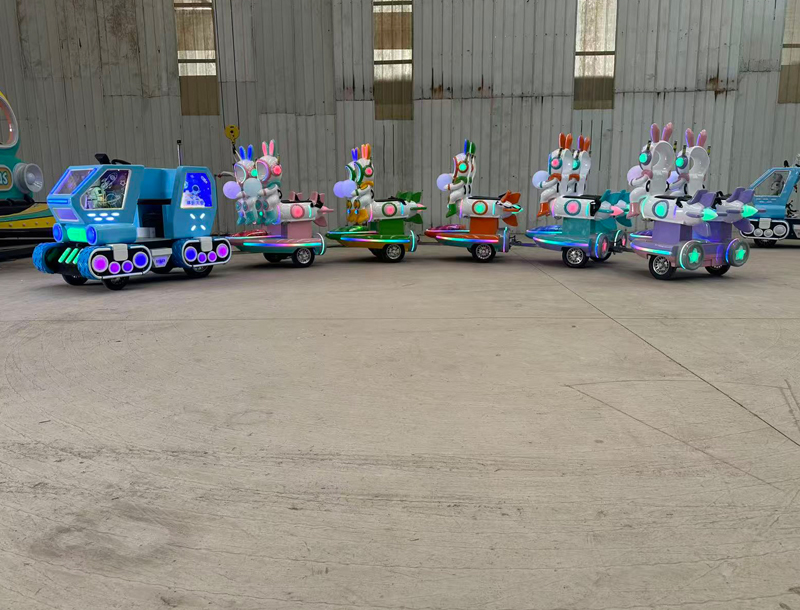 Space Rabbit Park Kids Trackless Train