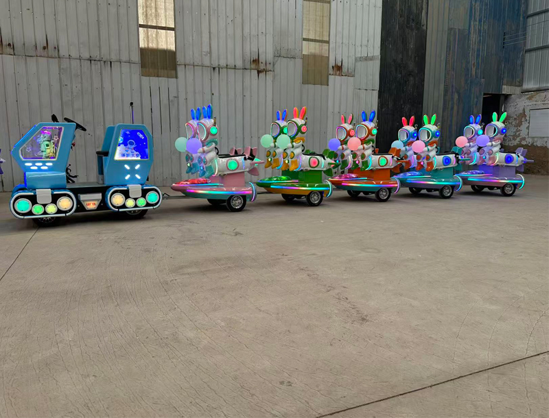 Space Rabbit Park Kids Trackless Train