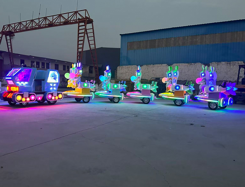 Space Rabbit Park Kids Trackless Train
