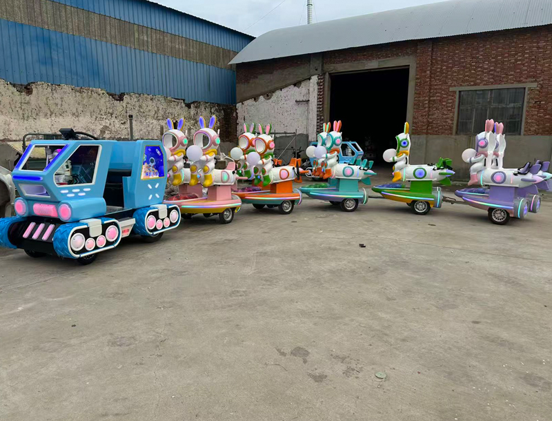 Space Rabbit Park Kids Trackless Train