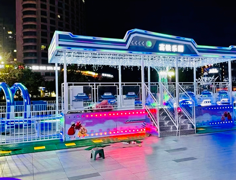 High-Speed ​​Rail Park Track Train