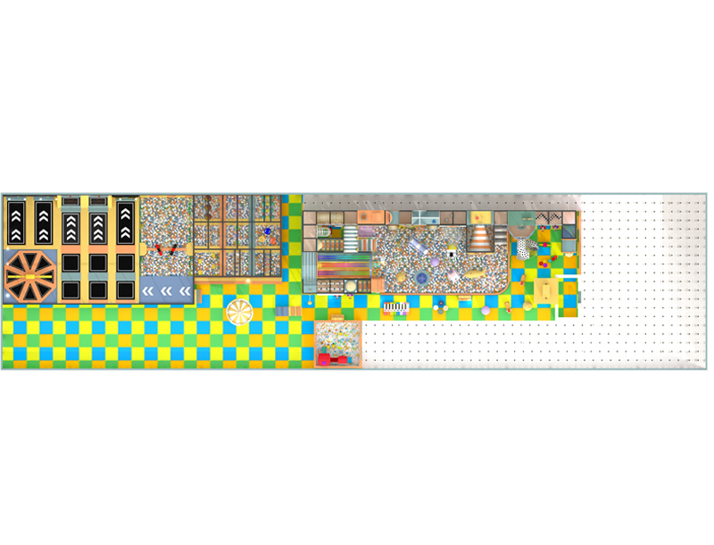 157㎡ Children Indoor Playground Equipment