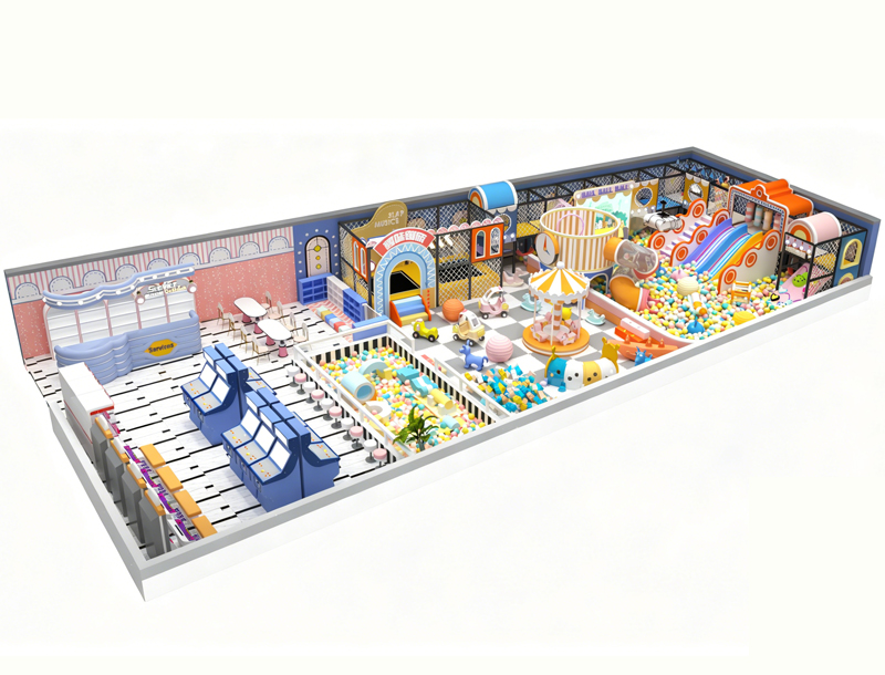 270㎡ kids indoor soft playground