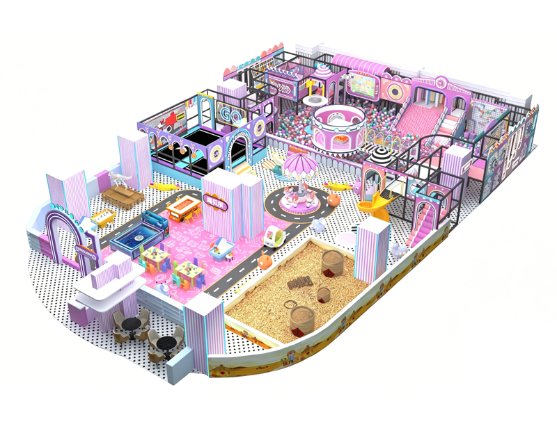 441㎡ children soft playground equipment