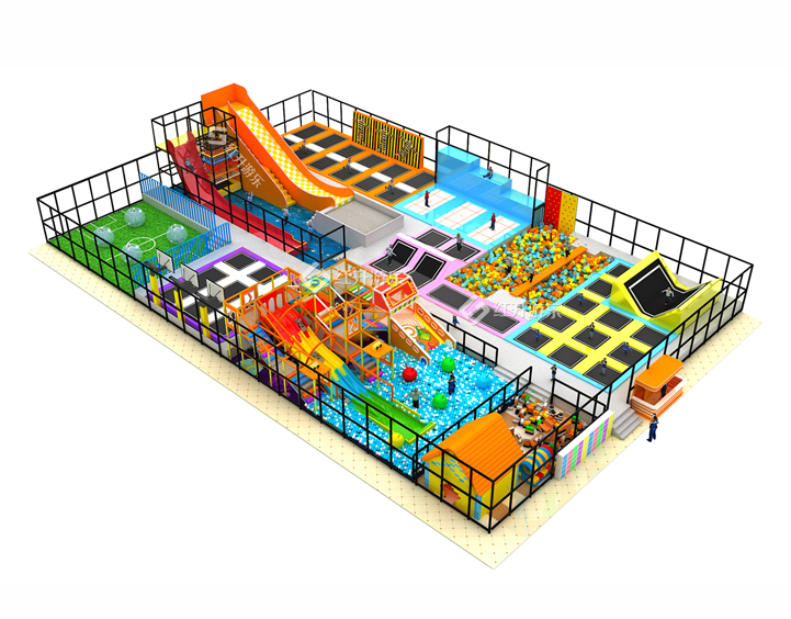 shopping mall indoor jumping trampoline park