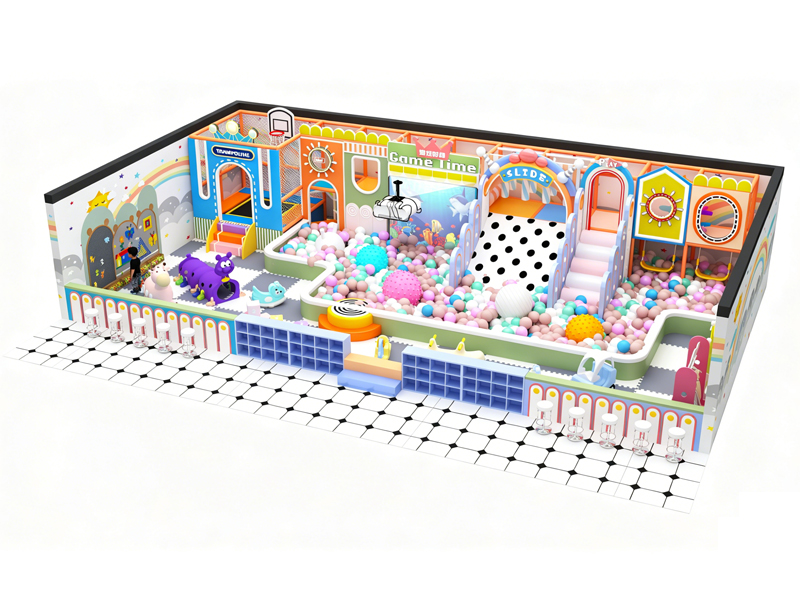120㎡ children indoor play equipment