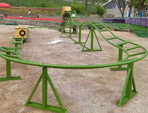 amusement park equipment Hilarious roller coaster