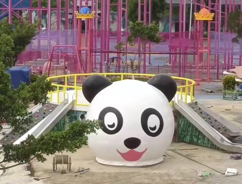Panda Trampoline park playground equipment