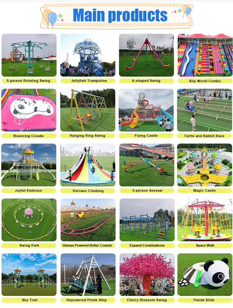 Rainbow Slide outdoor non-powered playgrounds