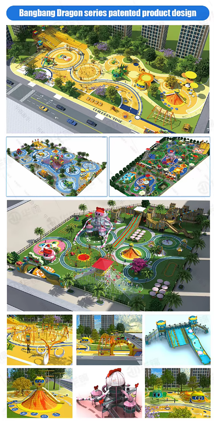 Rainbow Slide outdoor non-powered playgrounds