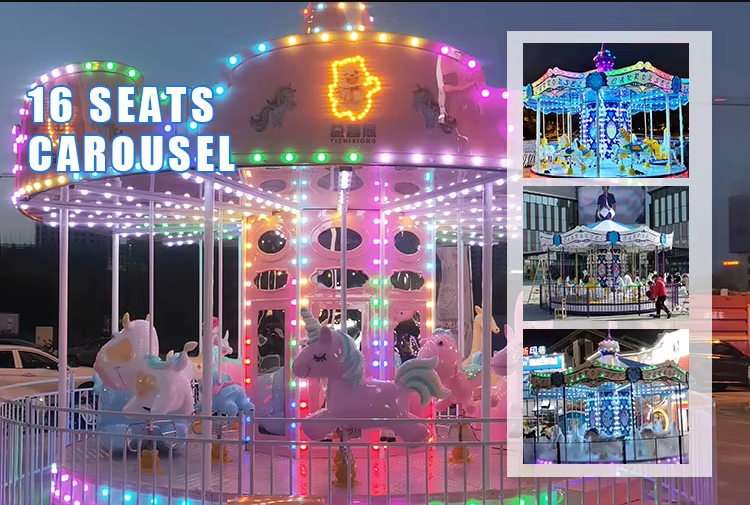 Carousel amusement park rides