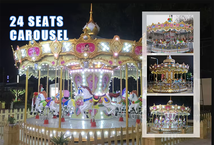 Carousel amusement park rides