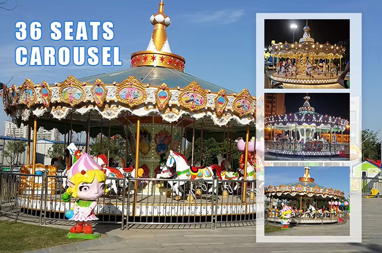 Carousel amusement park rides