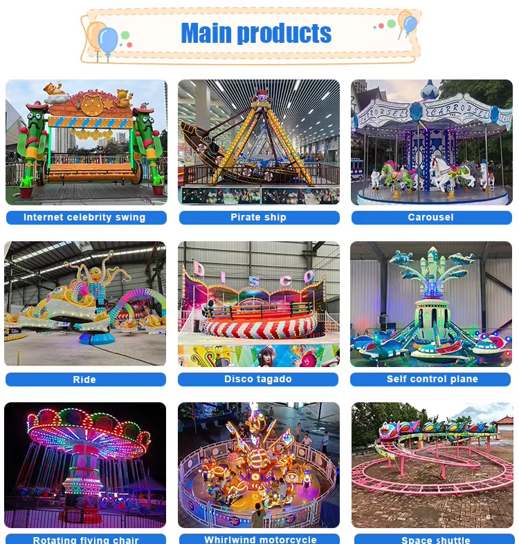 Carousel amusement park rides