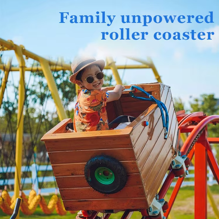 Unpowered Parent-Child Roller Coaster
