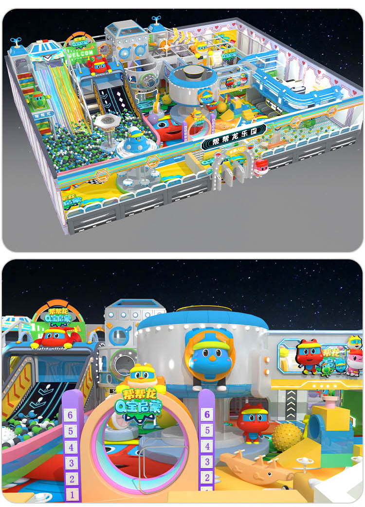 Indoor Playground Equipment For Shopping Mall