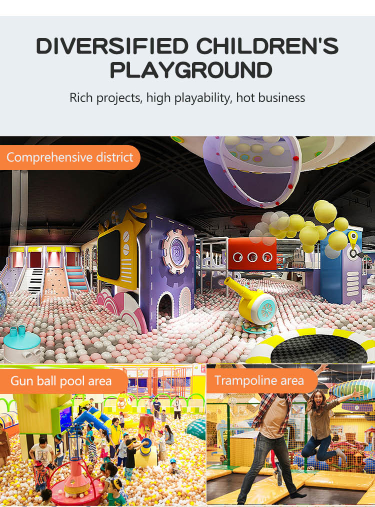 Indoor Playground Equipment For Shopping Mall